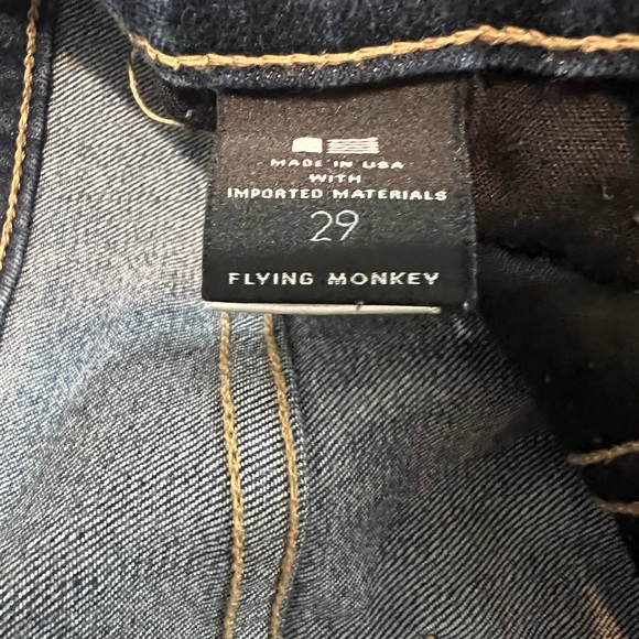 Flying Monkey Distressed Jeans ((MADE IN USA 🇺🇸)) - Picture 5 of 7
